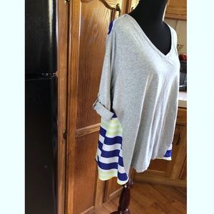 Calvin Klein Tops - Calvin Klein Performance Striped Back Top 2X Calvin Klein Tops - Calvin Klein Performance Striped Back Top 2X